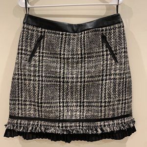 Tweed A-Line Skirt by Karl Lagerfeld